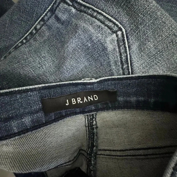 J BRAND  Mid-rise Capri Skinny Jeans size 28 blue womens jeans - Picture 8 of 9